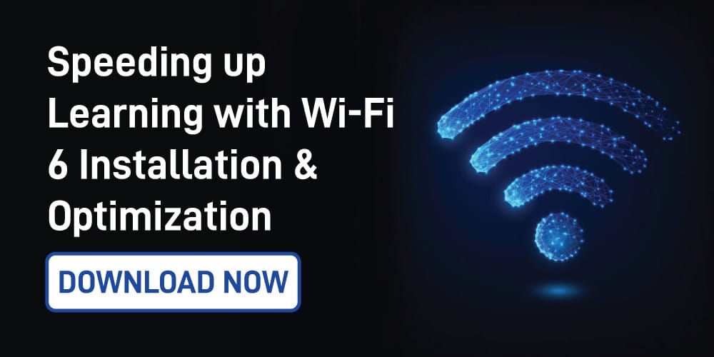 Speeding up learning with WiFi 6 installation and optimization